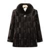 Women's Faux Mink Velvet Jacket: Versatile, Stylish Grandma-Inspired Autumn/Winter Top