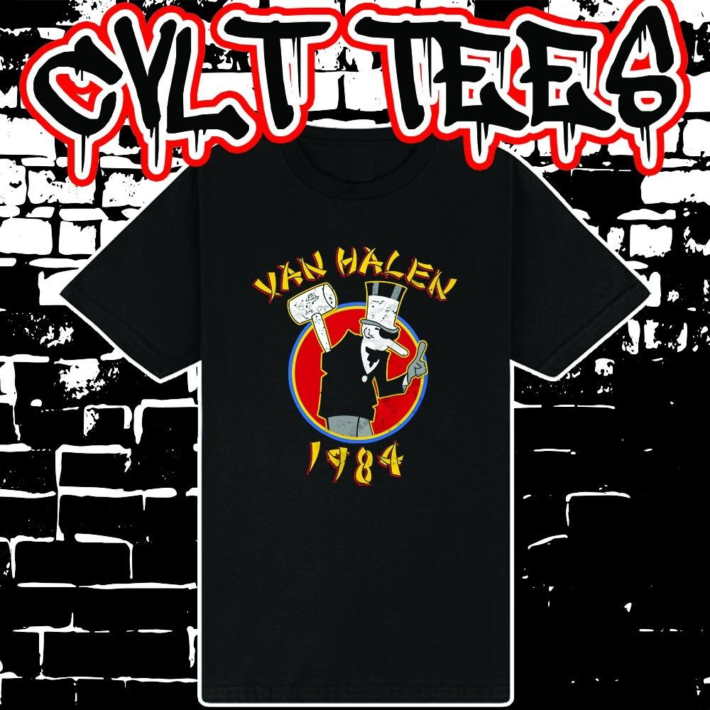 Футболка Van Halen 1984 100% Хлопок Унисекс L