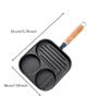 Cast Iron Pan with Wooden Handle Induction InductionreadySection PreSeasoned Breakfast Skillet