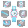 SKMEI 2157 Cartoon Children's Watch 50 Meter Waterproof Cartoon Printed Strap Quartz Movement Gift for Child