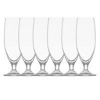 Verres à bière tulipe - IMPERIAL - Lot de 6 - 0,5L - Verre résistant - Compatible lave-vaisselle