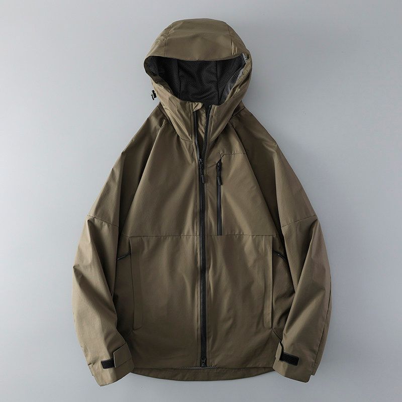 Outdoor Soft Shell Niaojia Outdoor Jacket Coat Men's Spring and Autumn Fashion Brand American Workwear Jacket Export Men's Three-Proof Trench Coat