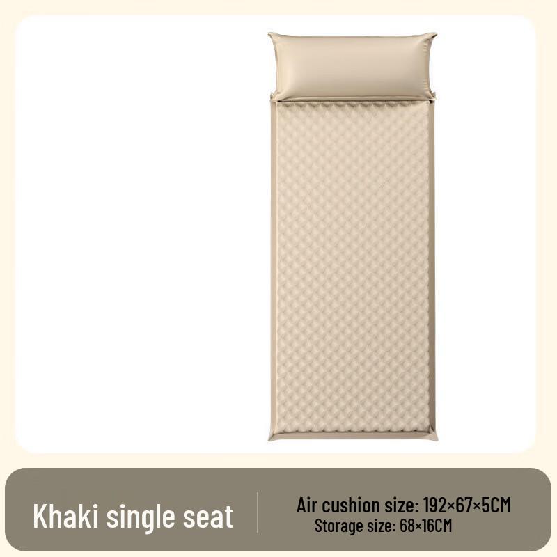 Portable Outdoor Inflatable Camping Mattress Single Person