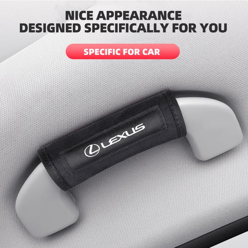 1/2pcs Car Handle Protective Cover Pull Gloves For Lexus F-SPORT ES RX NX LS UX LM LX GX LC RZ IS CT GS RC HS SC Accessories