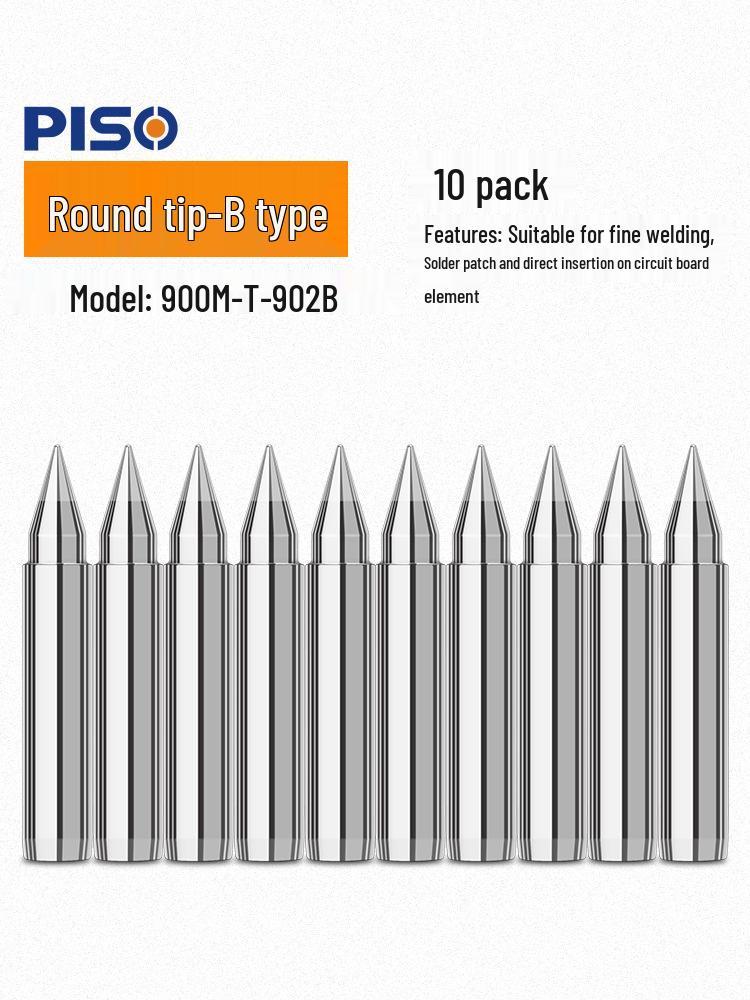 Lead-Free 936 Soldering Iron Tip, Constant Temperature, Internal Heating, 60W, Universal Needle Point, Horseshoe, Knife Shape.