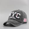 NEW YORK Distressed Verwaschene Kappe Verstellbare Gewaschene Snapback Baseballkappe Für Mann Frau Outdoor-Sport