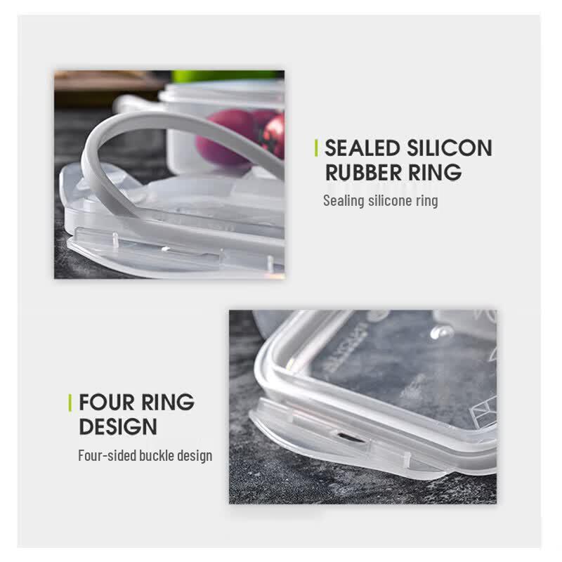 3-Piece Airtight Food Storage Container Set