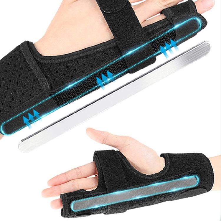 Finger Stabilization Support Splint For Office Worker Athletes Adjustable Comfort Breathable for Athletes Worker Use