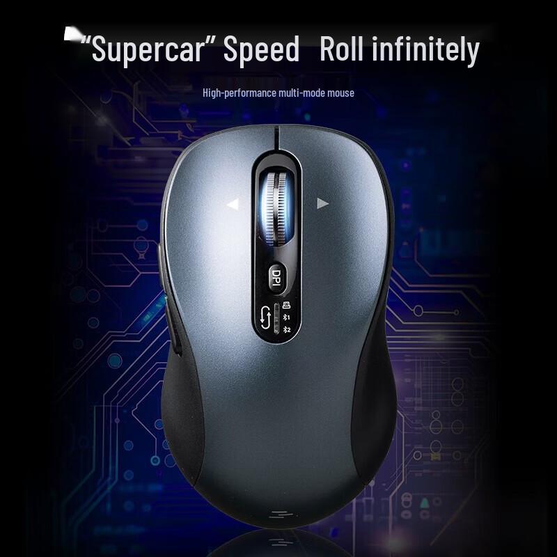 SANWA Dual Mode Rechargeable Wireless Mouse