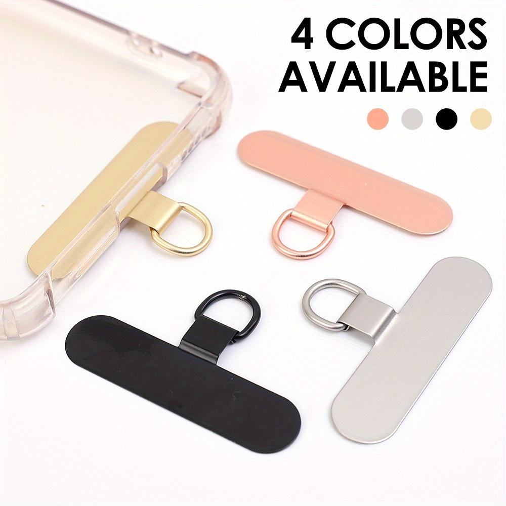 1pcs Universal Metal Mobile Phone Lanyard Shim Ultra-Thin Stainless Steel Fixed Cellphone Lanyard Link Accessories