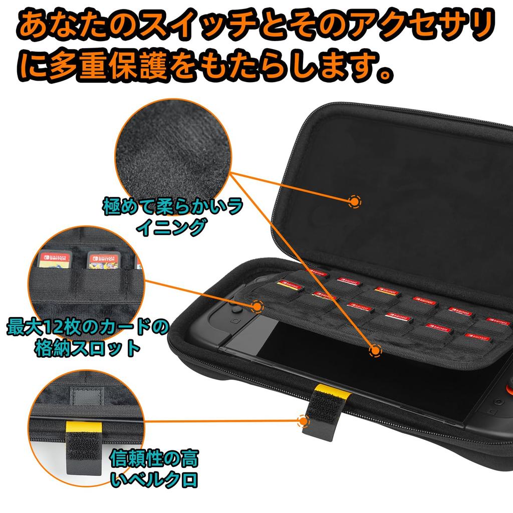 IFYOO NexGrip Ergonomic Grip Case for Switch 2 Carrying Case Accessory Set for Switch 2 2 Controllers Black & - Joy-Con -