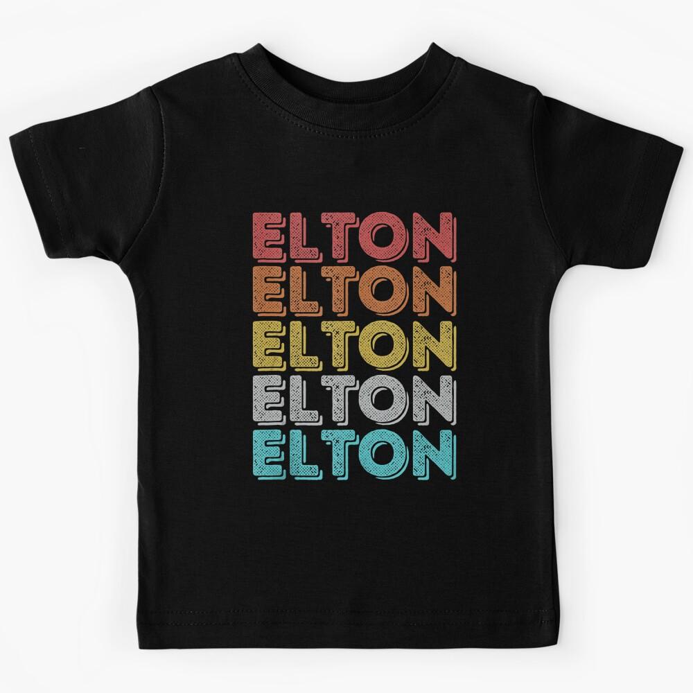 Vintage Retro Elton Kids T-Shirt 120