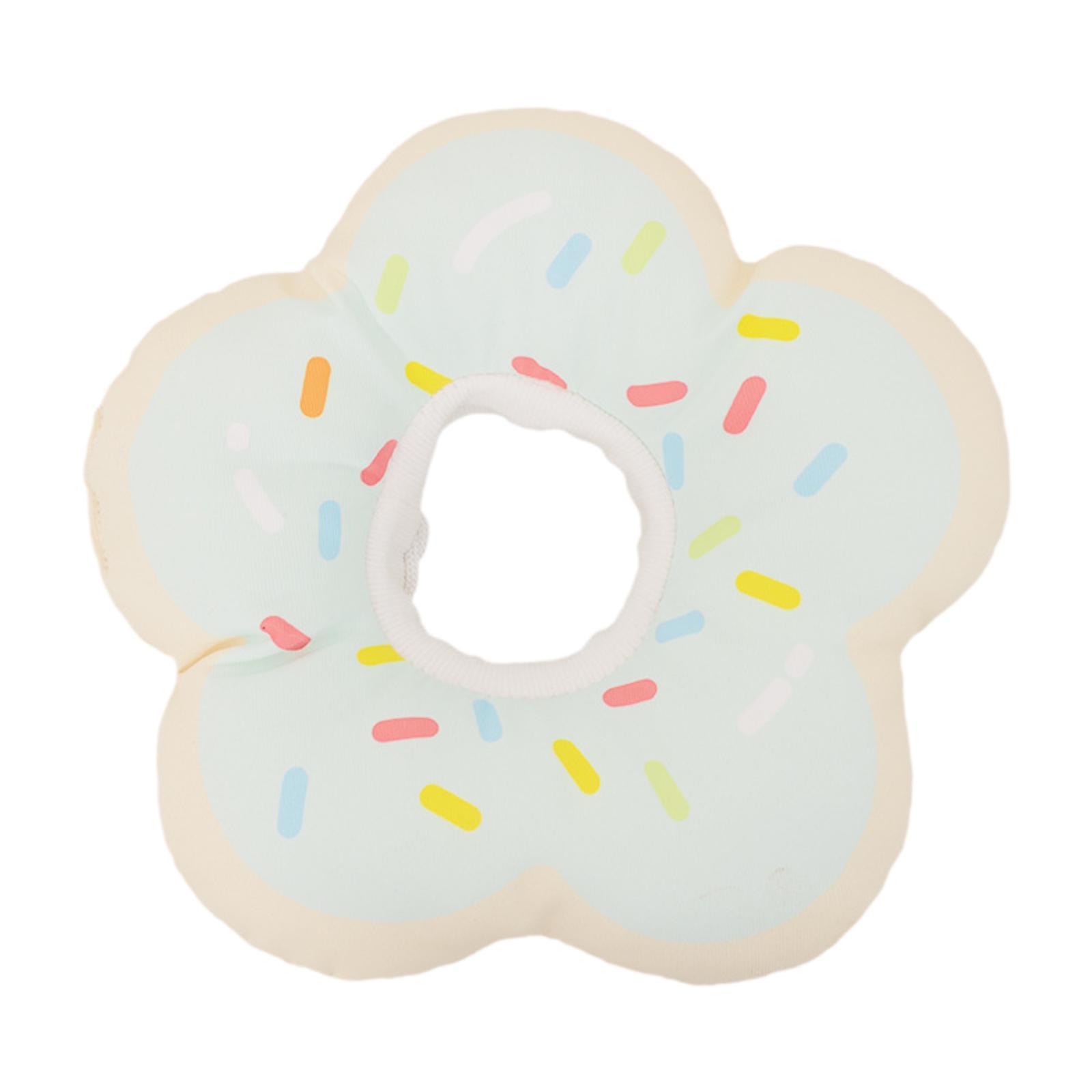 Recovery Collar Breathable Cat Cone Collar Soft for Playing Trimming Bathing S