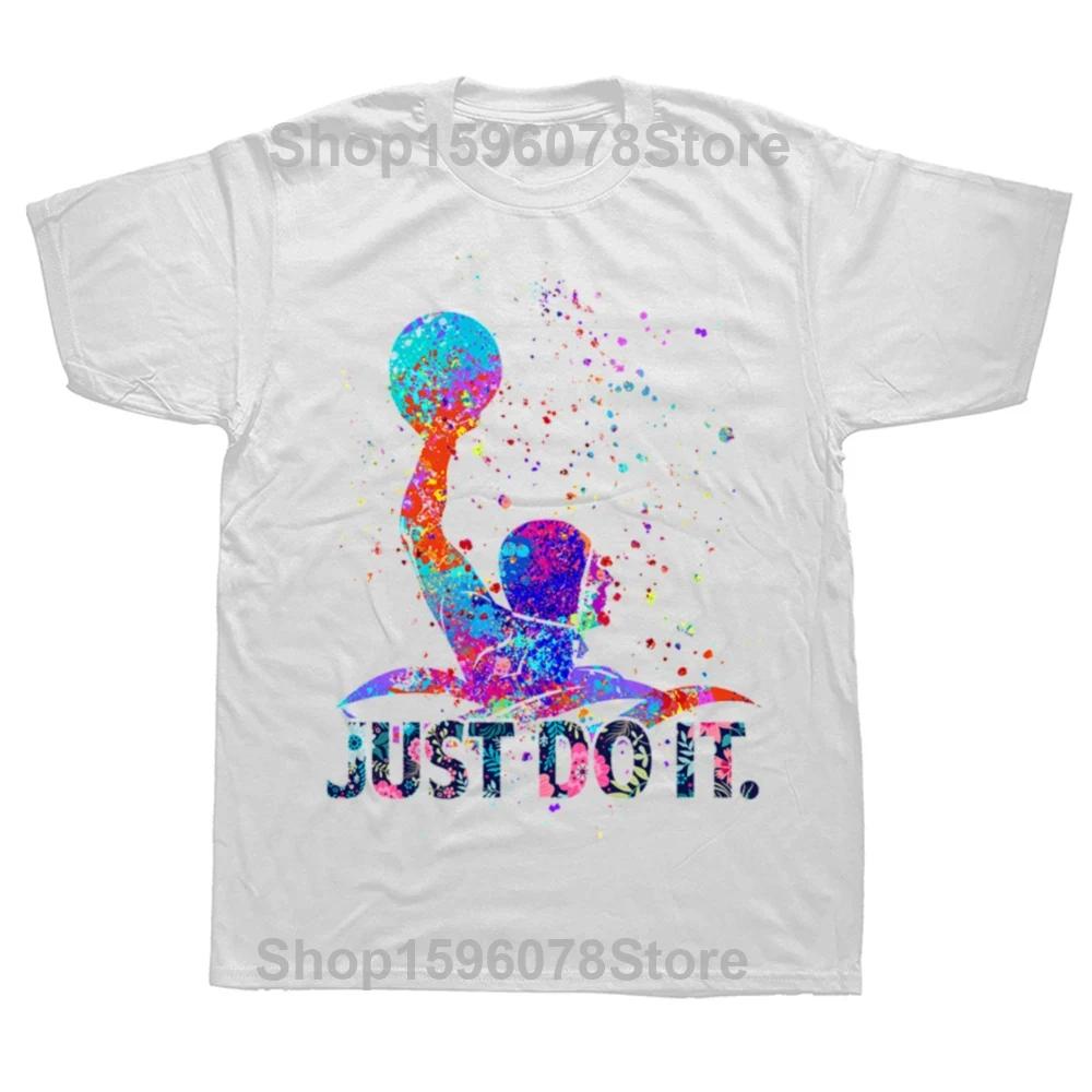 Αστεία Μπλουζάκια Υδατοσφαίρισης Waterpolo Καλοκαιρινό Στυλ Γραφικό Βαμβακερό Streetwear Κοντομάνικο Δώρα Γενεθλίων Μπλουζάκι Ανδρικά Ρούχα