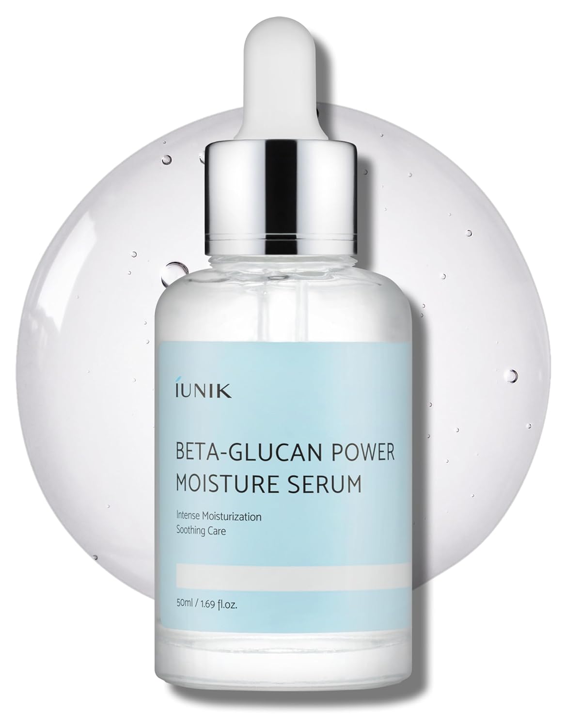 

IUNIK Beta-Glucan Power Moisture Serum – 50 ml Deep Hydration Serum for Dry & Sensitive Skin 1PCS