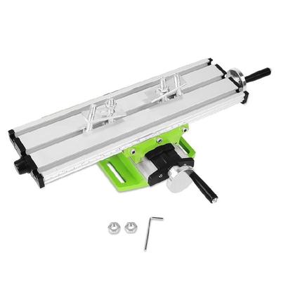 Adjustable Drill Vise Fixture Multifunction Precision Milling Machine Worktable Working Table Crossing Slide Table