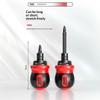 1 Set Screwdriver Ratchet Set, Multi-Functional Cross And Diagonal Use, Extendable, Mini , Household Manual Tool
