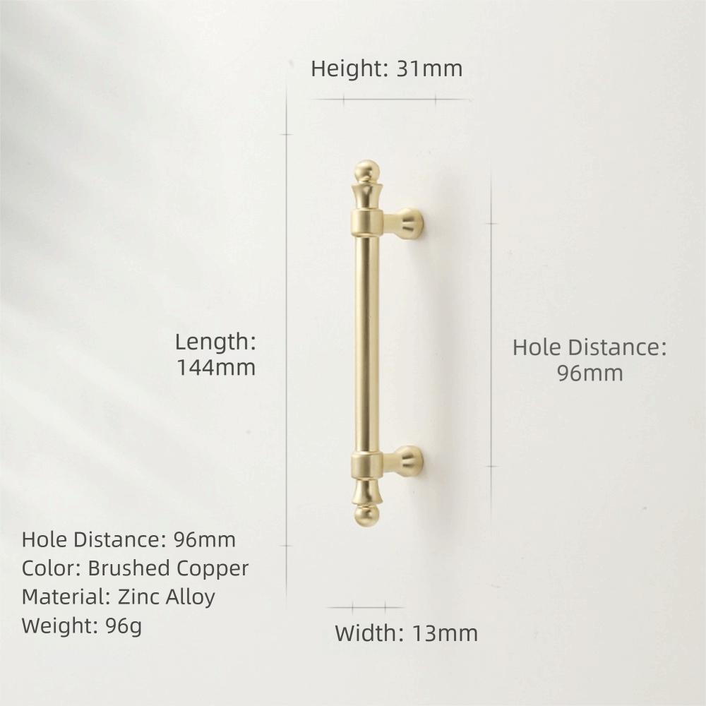 Zinc Alloy Cabinet Handles Pulls Furniture Handles Gold Hardware Door Pulls Cabinet