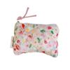 Makeup Bag Fragmented Flower Cosmetic Pouch Large Capacity Cotton Card Pouch Cute Sweet Coin Purse Girl