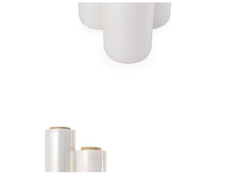Eco-friendly Transparent Stretch Film, 50cm, 6 Large Rolls for Industrial Use