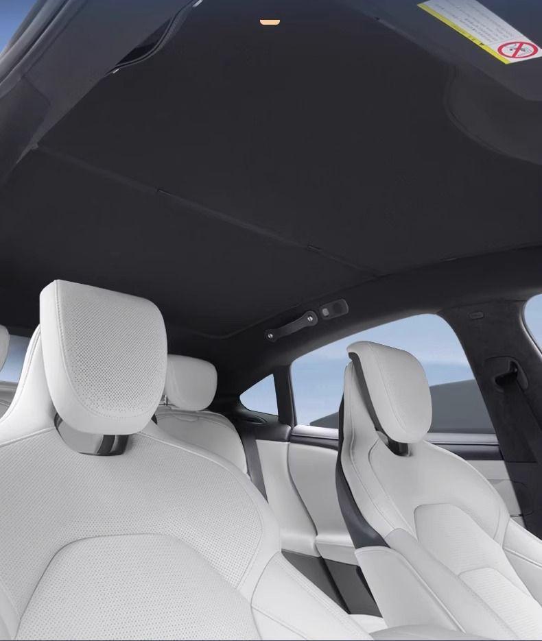 Xiaomi SU7 Microfiber Suede Sunroof Sunshade: Panoramic Roof Sun Protection