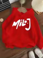 Hooded Sweatshirt Spring And Autumn New Style Boys And Girls Hoodie Cartoon Print Big Children