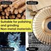 Xiaomi Woodworking Grinding Thorn Disc 3Pcs Angle Grinder Polishing Disc Flat Disc Polishing Wheel Wood Tea Plate Root Carving Tool