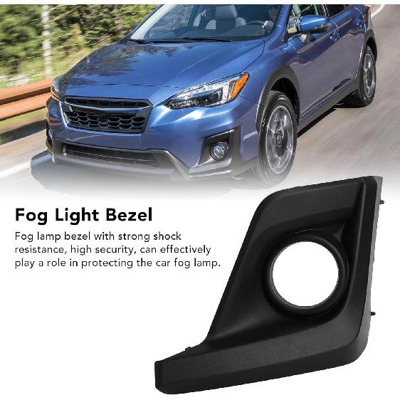 Fog Light Bezel, Left Driver Side Fog Light Bezel 57731FL092 Replacement Front Bumper Fog Light Bezel Cover for Crosstrek 2018?2020