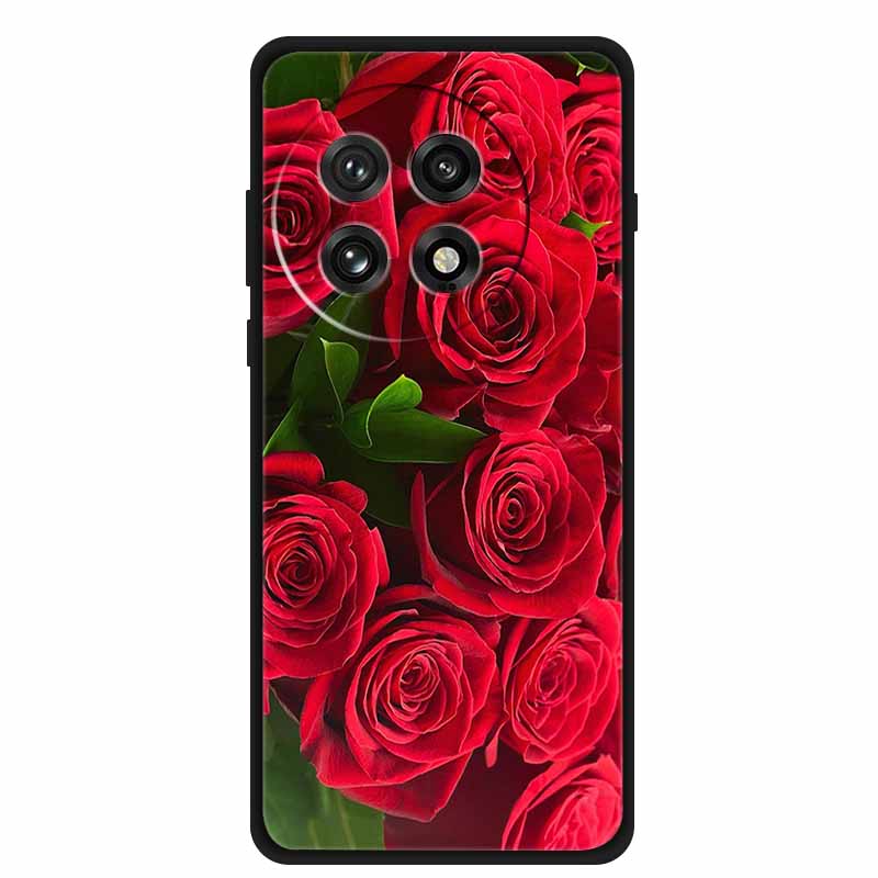 For OnePlus Ace 5 5G Phone Case Wolf Soft Black Silicone Case For OnePlus 13 5G Ace 5 Ace5 Pro 13R Back Cover Case Shockproof