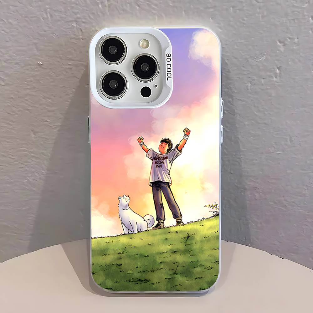 Hajime no I-Ippo Makunouchi  Phone Case For iPhone 17,16,13,12,11,15,14,Pro,Max,Plus,SE4,Air,Mini White IMD Matte