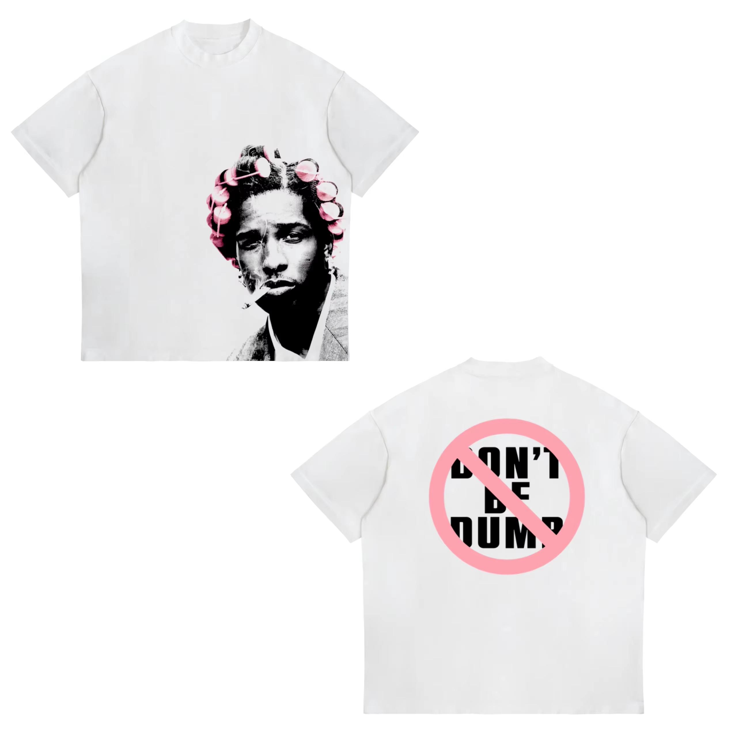 2026 Jauna ASAP ROCKY īsroku T-krekls