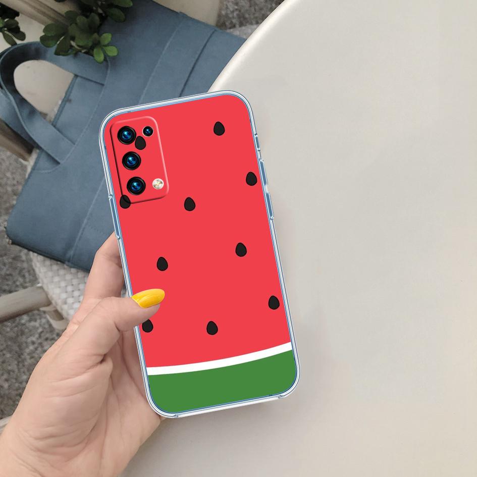 PP14 Cartoon Fruit Watermelon Phone Case for Motorola Moto G40 G04 G05 One Ace Action Fusion + Plus Hyper Macro Vision Zoom