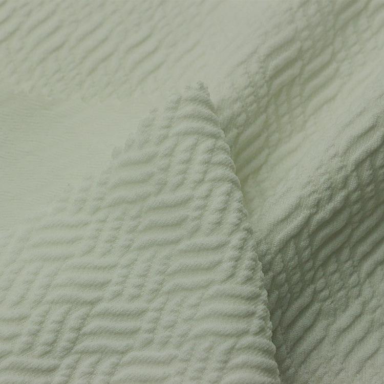 

Полиэстер Спандекс Эластичный Жаккардовый Креп Двусторонний Ткань для Халата