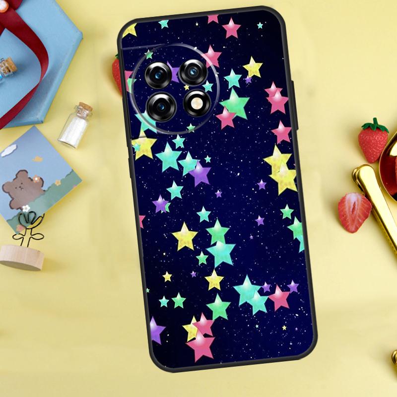 Bright Stars Art Case For OnePlus Nord 5 CE 2 3 4 Lite N20 N30 OnePlus 15 12R 13R 13 12 11 10 10T 13T Cover