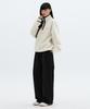 Filluminate Traveler Fleece Anorak - Black
