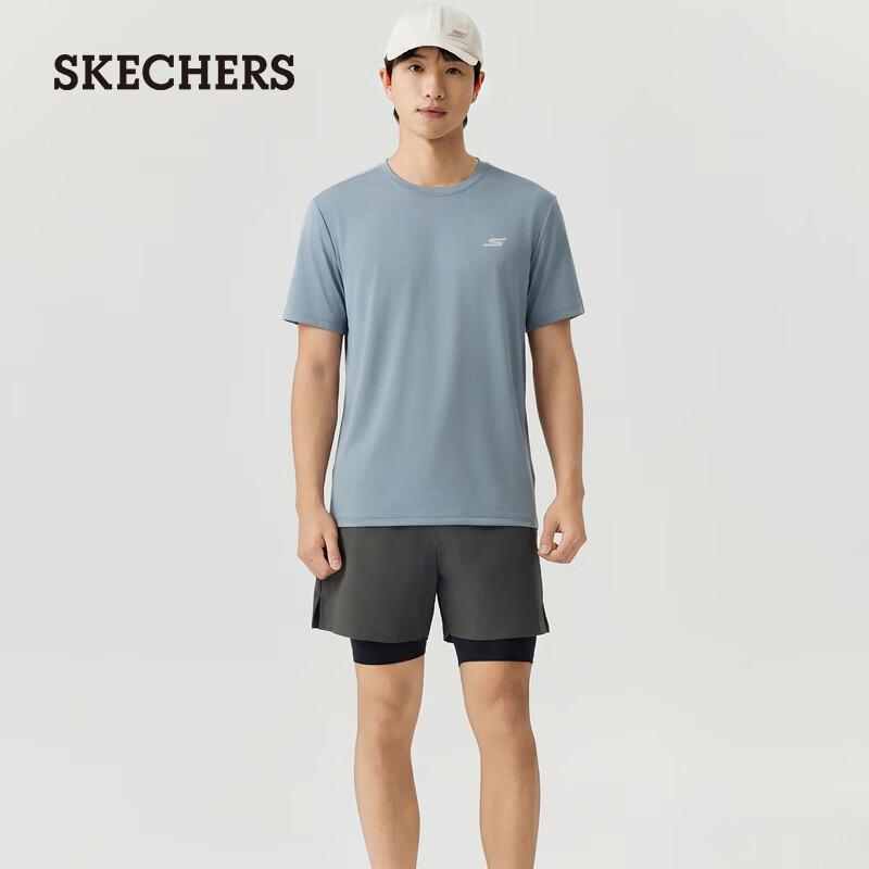 Skechers Men's Quick-Dry Knit T-Shirt P226M197