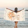 1pc Lion King3 Beach Towel with Custom Name, Beach/Swimming/Bath/Picnic/Camping Towel, Suitable for Seaside Beaches