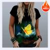 Summer T-shirts Butterfly 3d Print Streetwear Women's Casual Fashion Oversized O-neck T Shirt Y2k Female Girl Tops Tees Clothing
