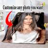 Customize Photos Customize Image Blanket Lightweight Customizable Blanket Warmthful Decor Throw For Living Room Office Chair Couch Picnics