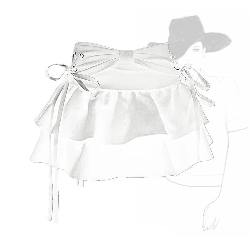 Ästhetische Süße Kawaii Mini Denim Röcke Frauen Heiße Mädchen Bogen Vintage Y2k Streetwear Kleidung Weibliche Amerikanische Sexy A-linie Rock Sommer