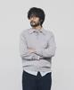 Geonjiulleunseu Cashmere Blend Pocket Collar Knit - Melange Grey