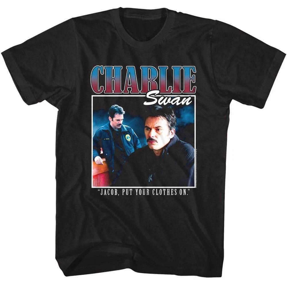 Twilight Charlie Swan Men s T Shirt M