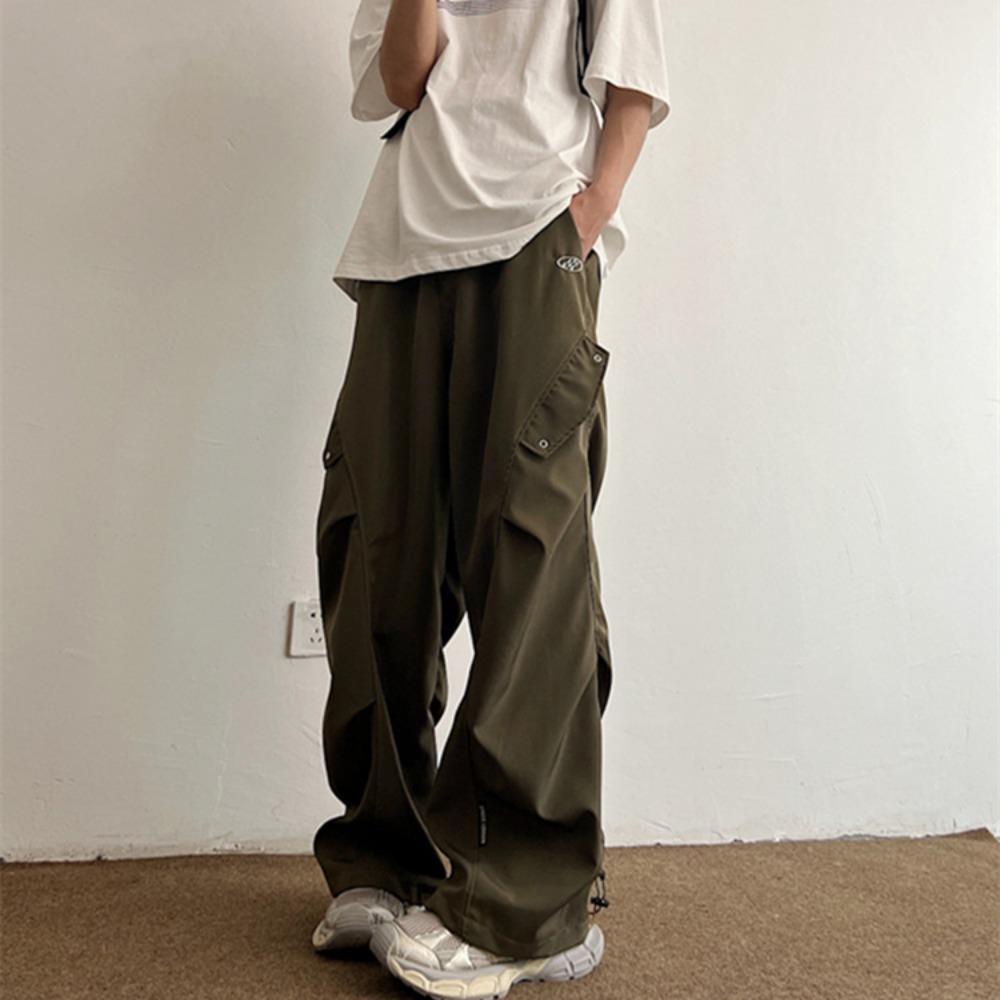 American Style High Street Workman Hose für Herren Sommer 2025 Neu Trendy Weites Bein Lockerer Schnitt Vintage Gerades Bein Freizeithose