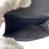 Used CHANELTri-fold Wallet Black/pink Leather Women
