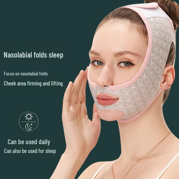 Quick Lift V-Face Bandage: Full Face Lifting & Nasolabial Fold Reducer for Double Chin