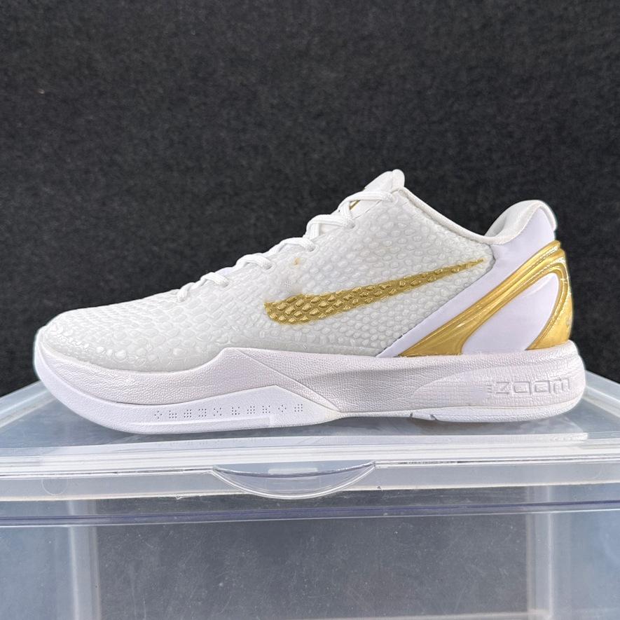 Genuine Kobe 6 Combat Basketball Shoes - Violent Orange, Full Mamba Replica, 6th Gen Men's Sports Shoes