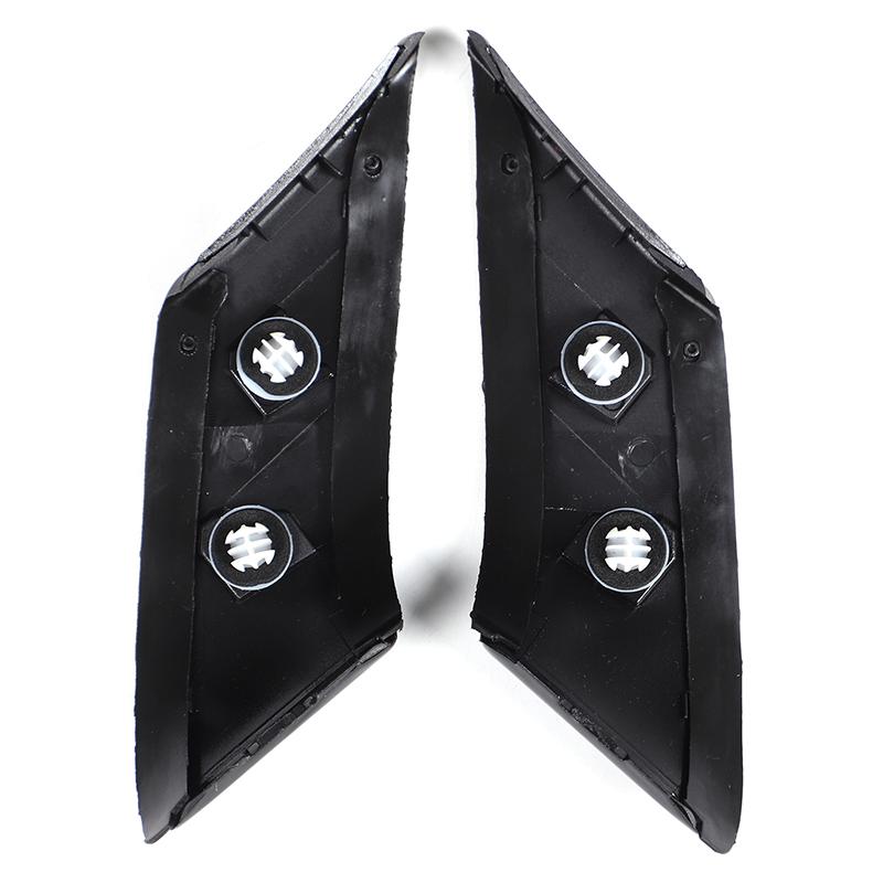 2Pcs For Toyota Land Cruiser Prado J250 LC250 2025 2025 Glossy Black A-Pillar Front Triangle Molding Trim Cover Car Accessories