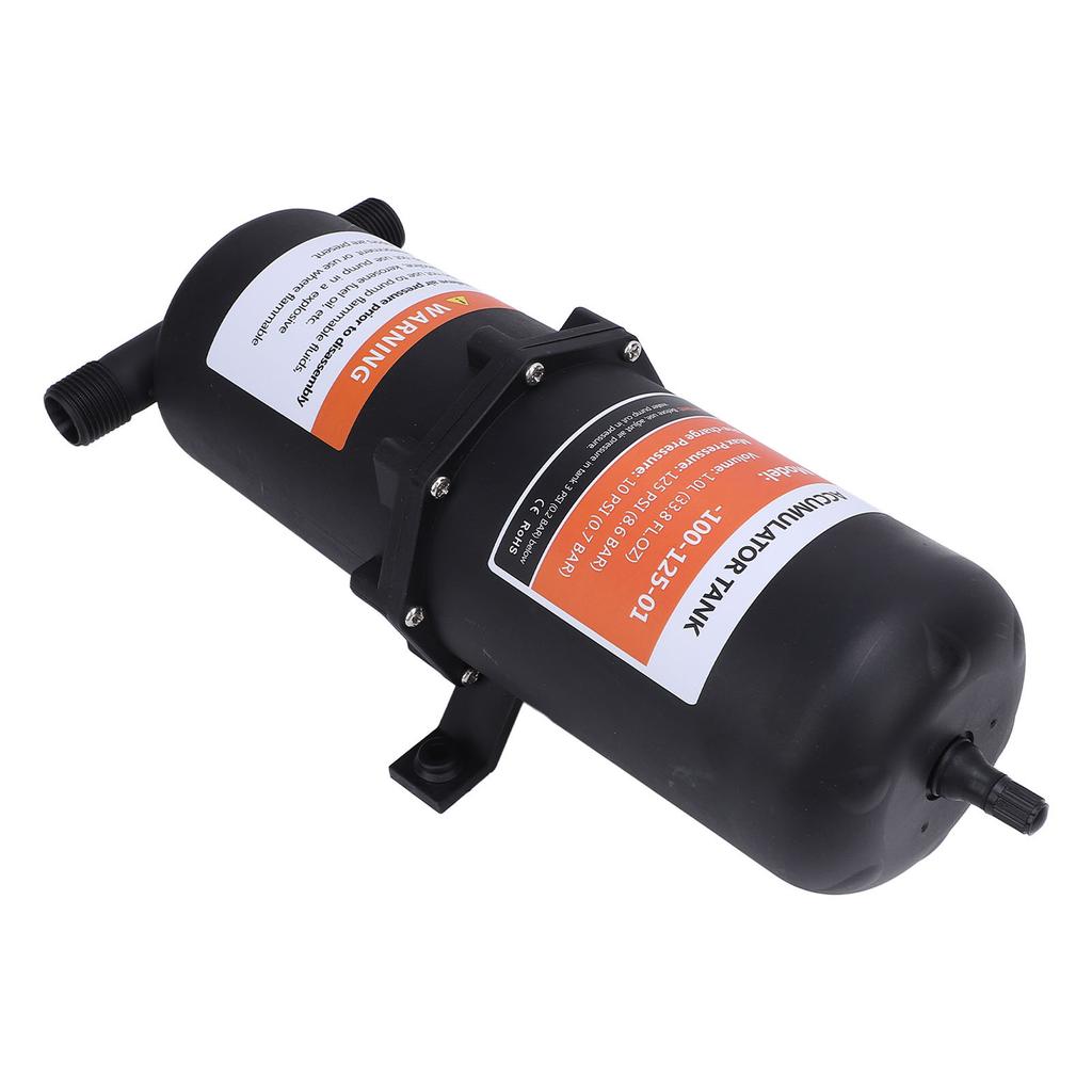 1L Zbiornik stałego ciśnienia Port 12 MNPT Wstępnie naładowany zbiornik akumulatorowy do łodzi, przyczepy kempingowej
