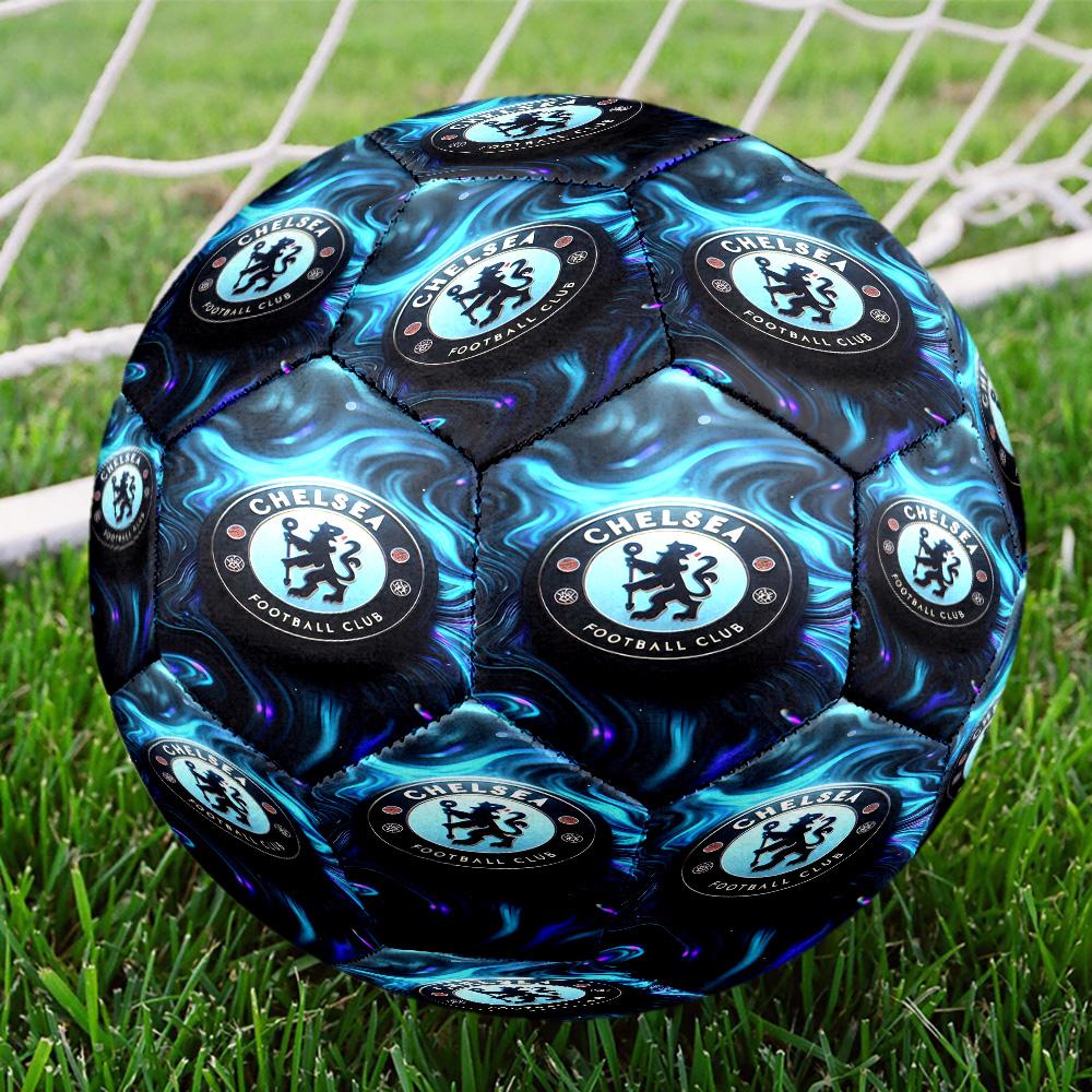 Chel-sea Fc Printed Size 5 Soccer Balls, High-Quality, Anti-Slip, Protective Football, A Unique Gift , Birthdays, Christmas Gifts