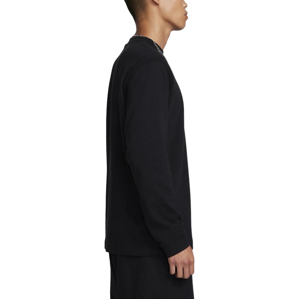 Nike Sweatshirts Men's Black Crew Neck Moderate Regular DX0885-010